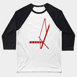 Signal black and red Baseball T-Shirt